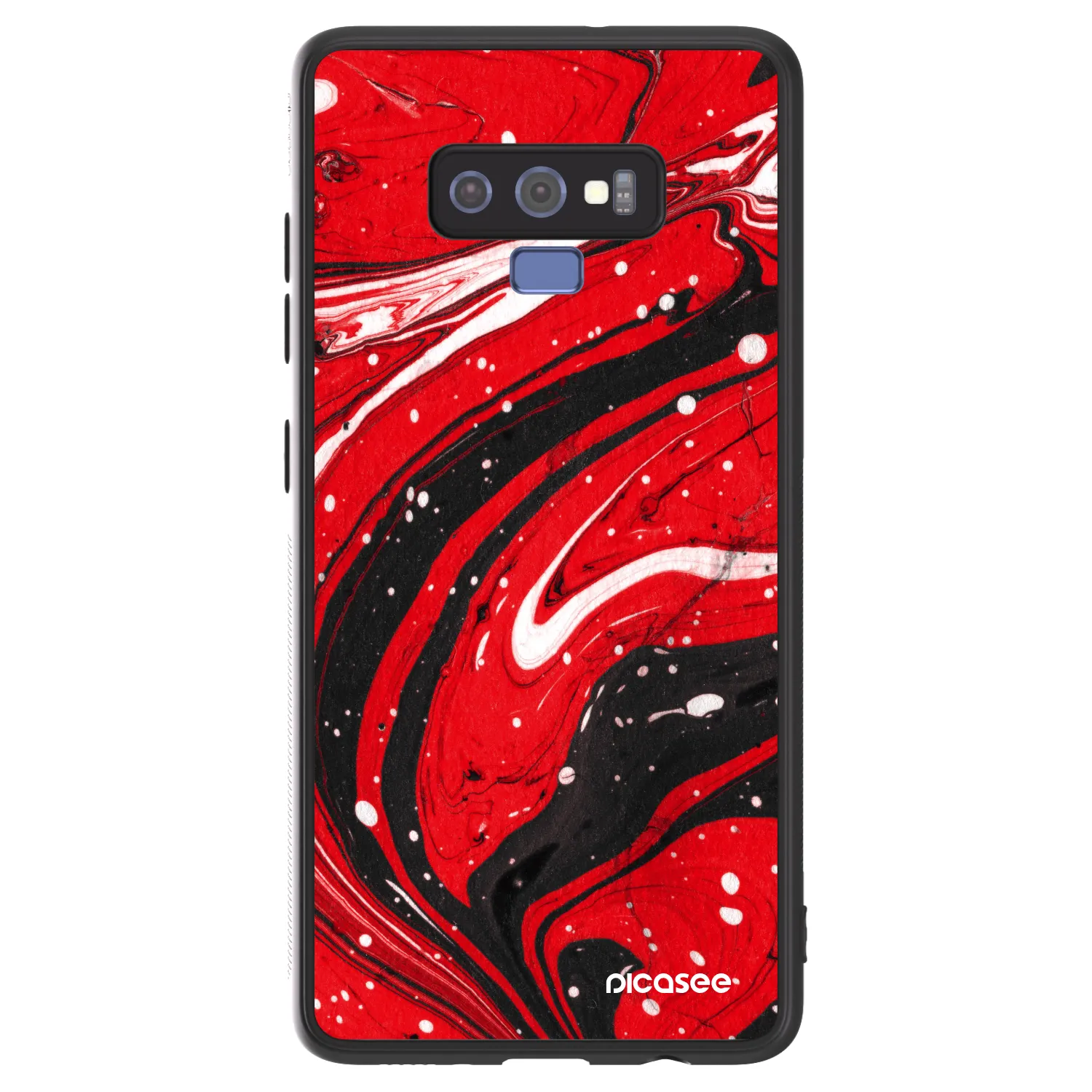 Picasee ULTIMATE CASE pro Samsung Galaxy Note 9 N960F - Red black
