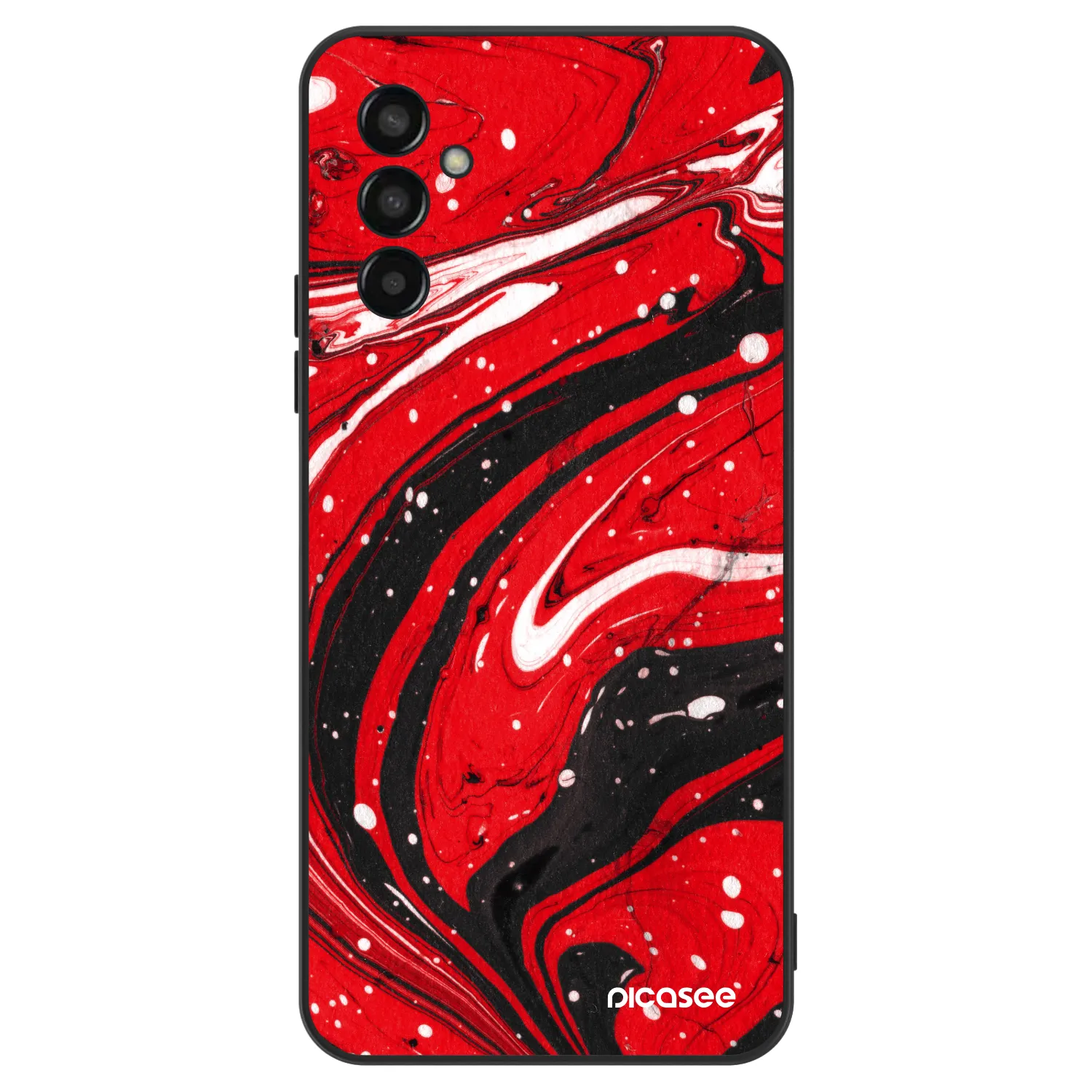Picasee ULTIMATE CASE pro Samsung Galaxy M13 M135F - Red black