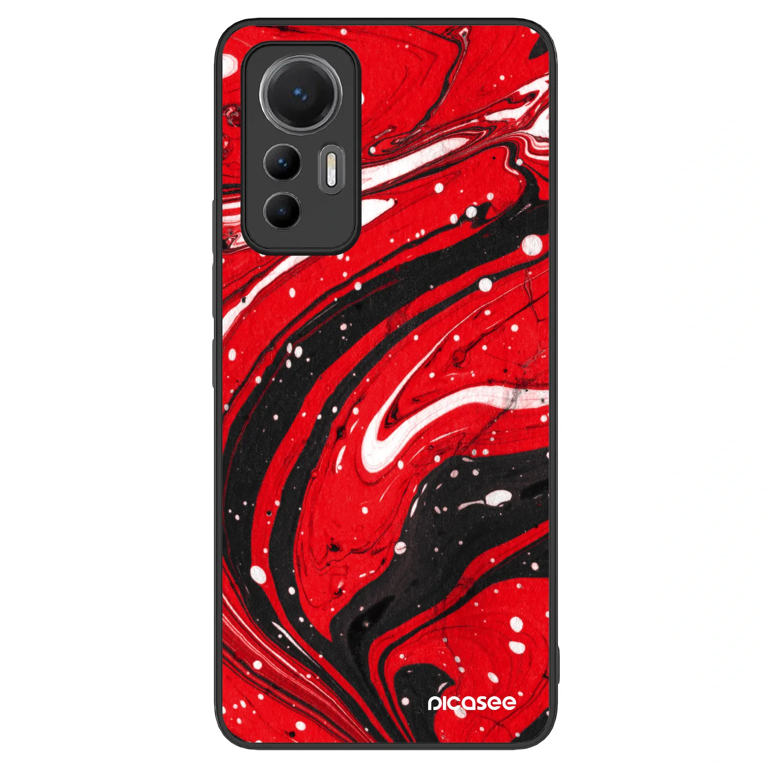 Picasee ULTIMATE CASE pro Xiaomi 12 Lite - Red black