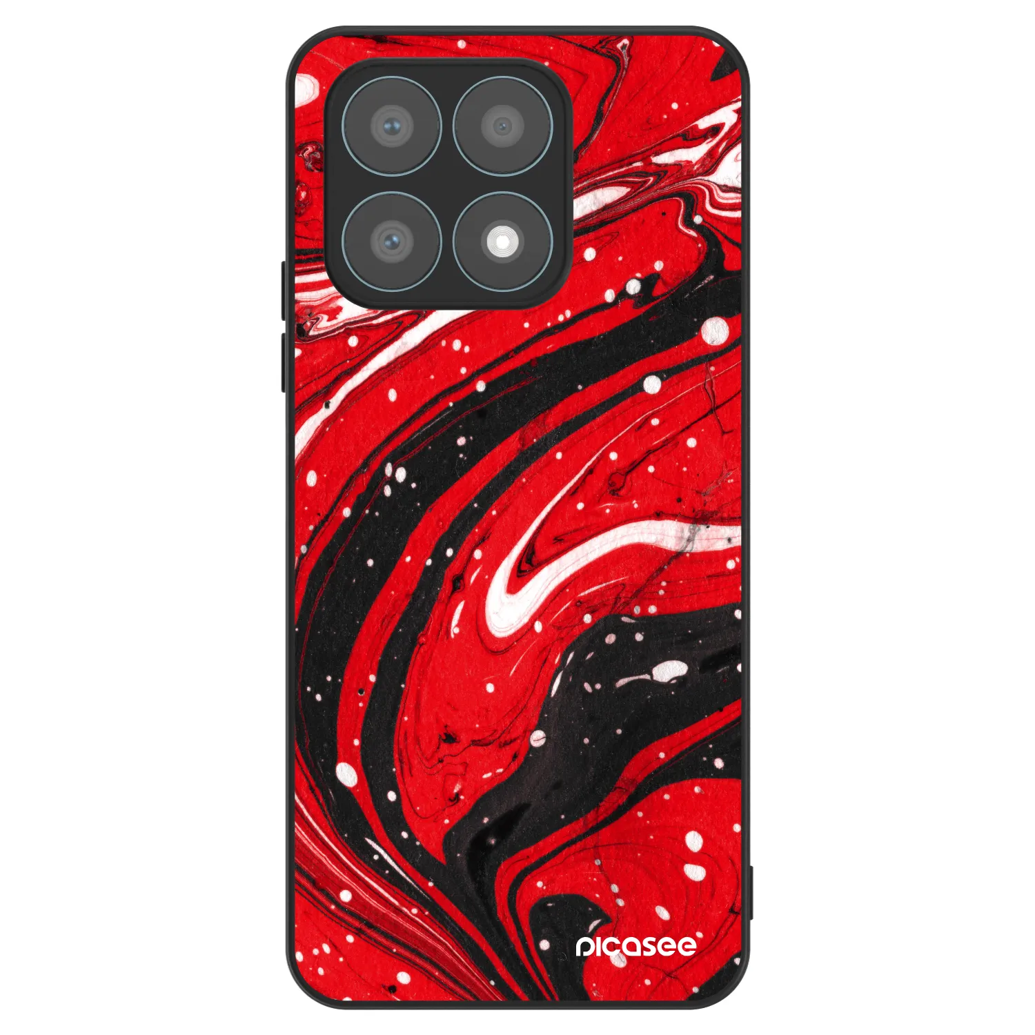 Picasee ULTIMATE CASE pro Honor X8a - Red black
