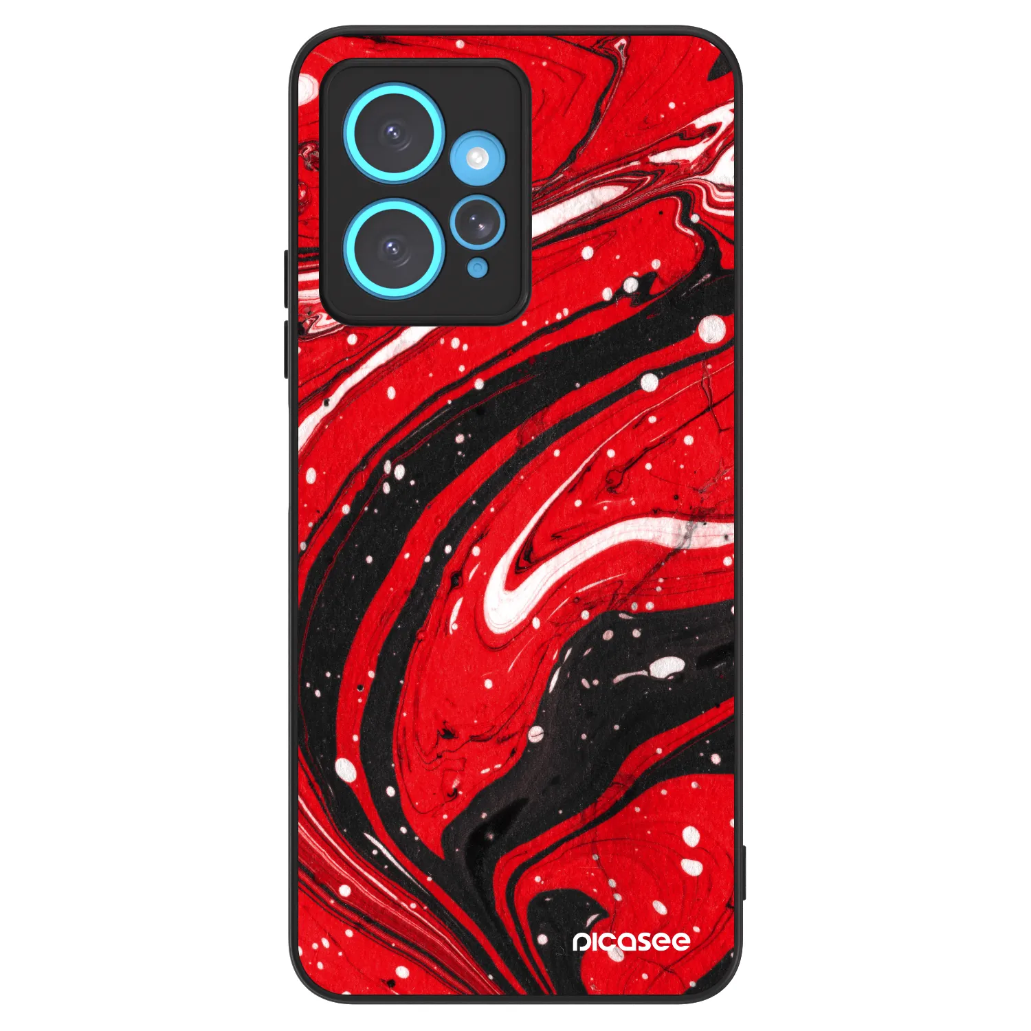 Picasee ULTIMATE CASE pro Xiaomi Redmi Note 12 4G - Red black