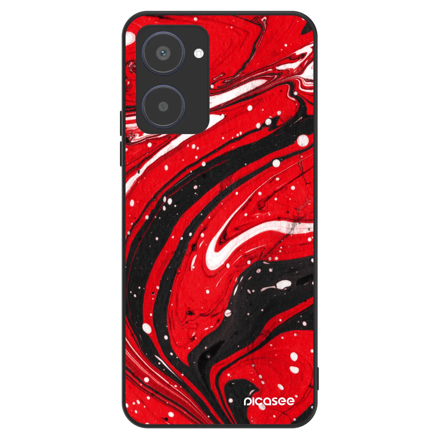 Picasee ULTIMATE CASE pro Realme 10 4G - Red black
