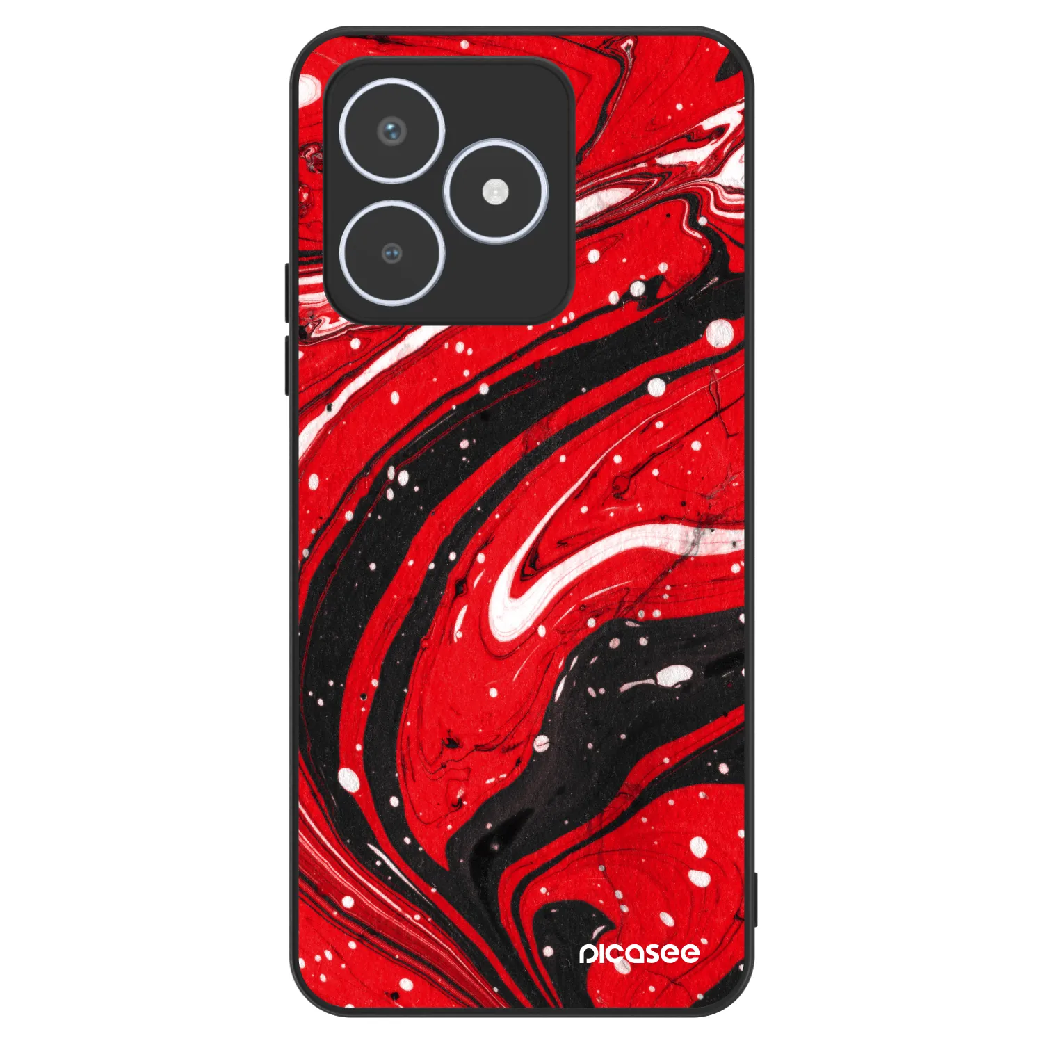 Picasee ULTIMATE CASE pro Realme C53 - Red black