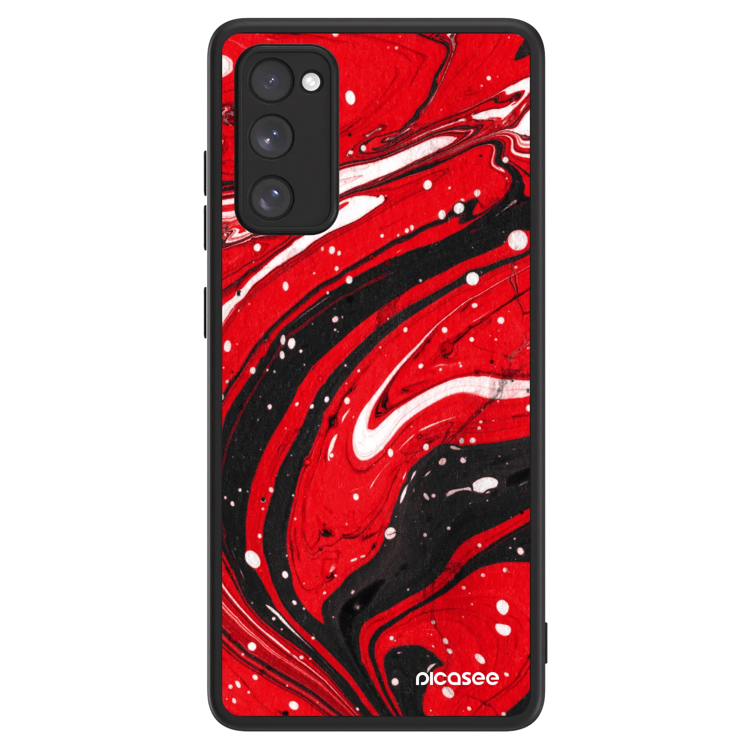 Picasee ULTIMATE CASE PowerShare pro Samsung Galaxy S20 FE - Red black
