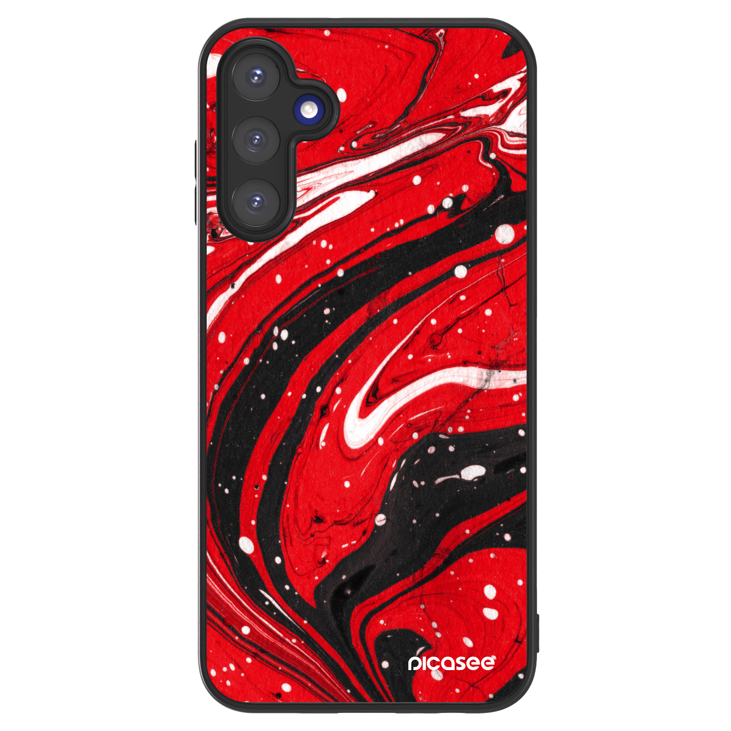Picasee ULTIMATE CASE pro Samsung Galaxy A15 A155F 4G - Red black