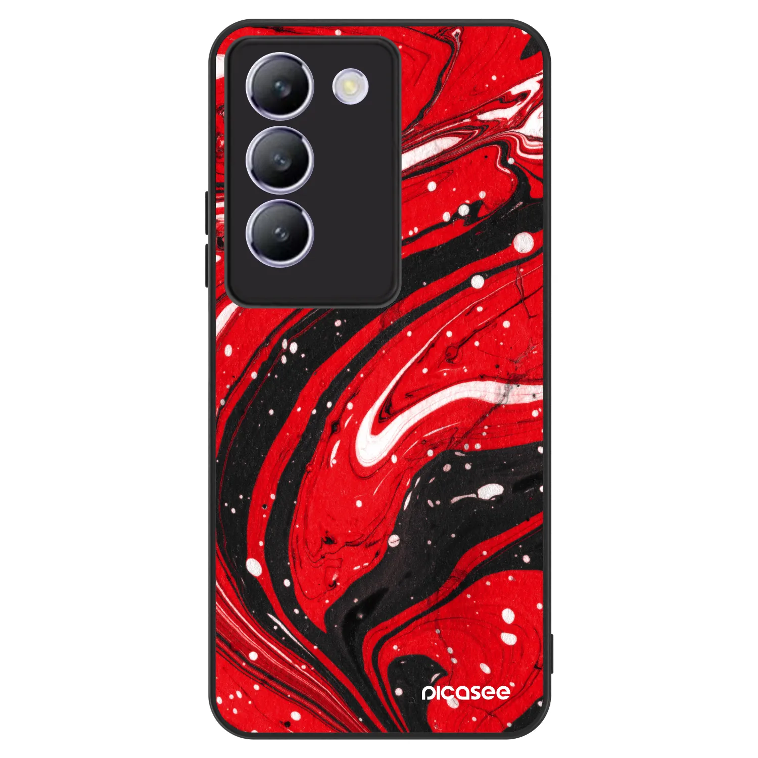Picasee ULTIMATE CASE pro Vivo V40 SE 5G - Red black