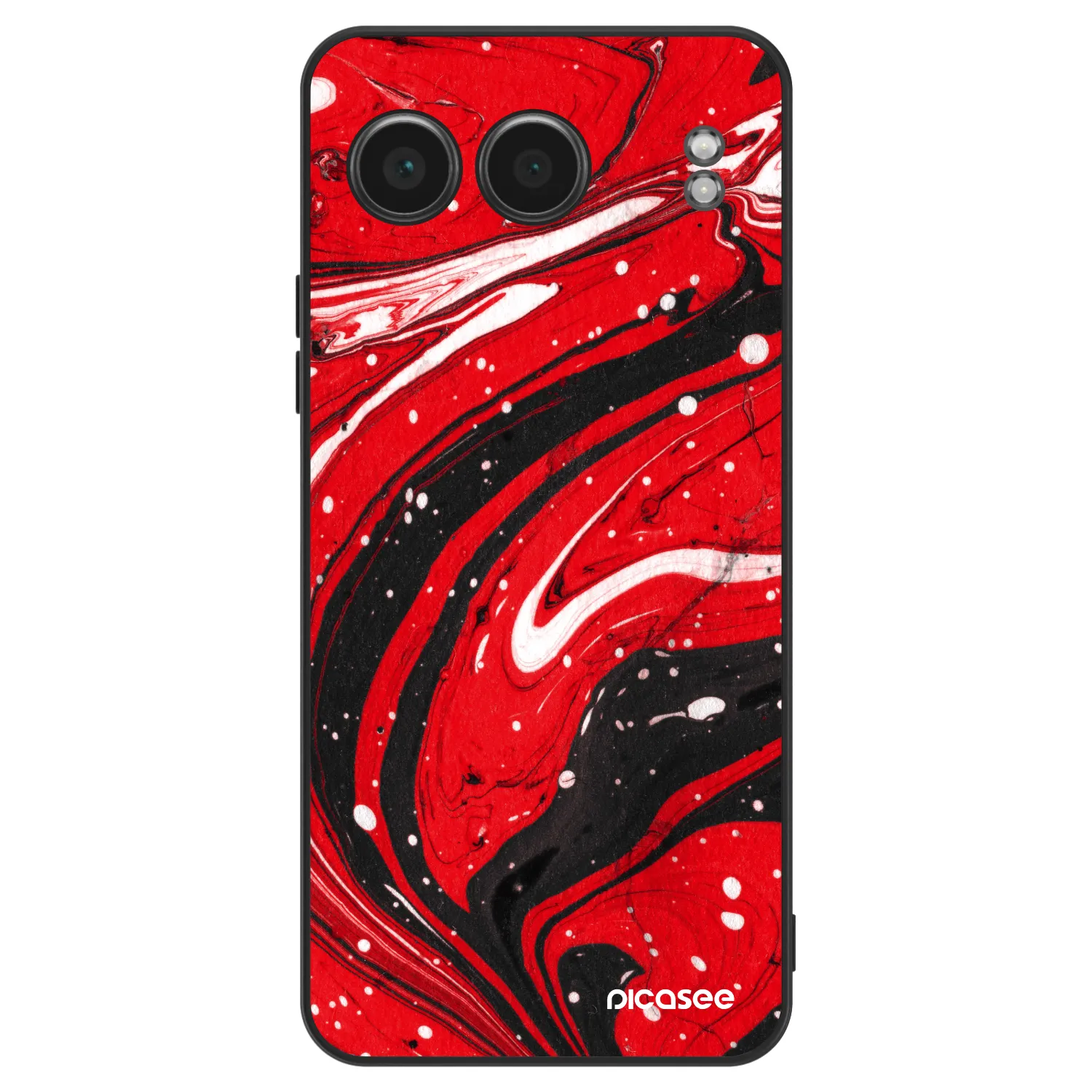 Picasee ULTIMATE CASE pro OnePlus Nord 4 - Red black