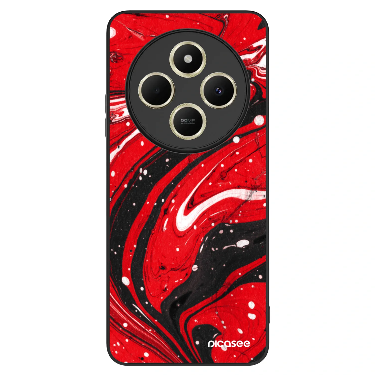 Picasee ULTIMATE CASE pro Xiaomi Redmi 14C - Red black