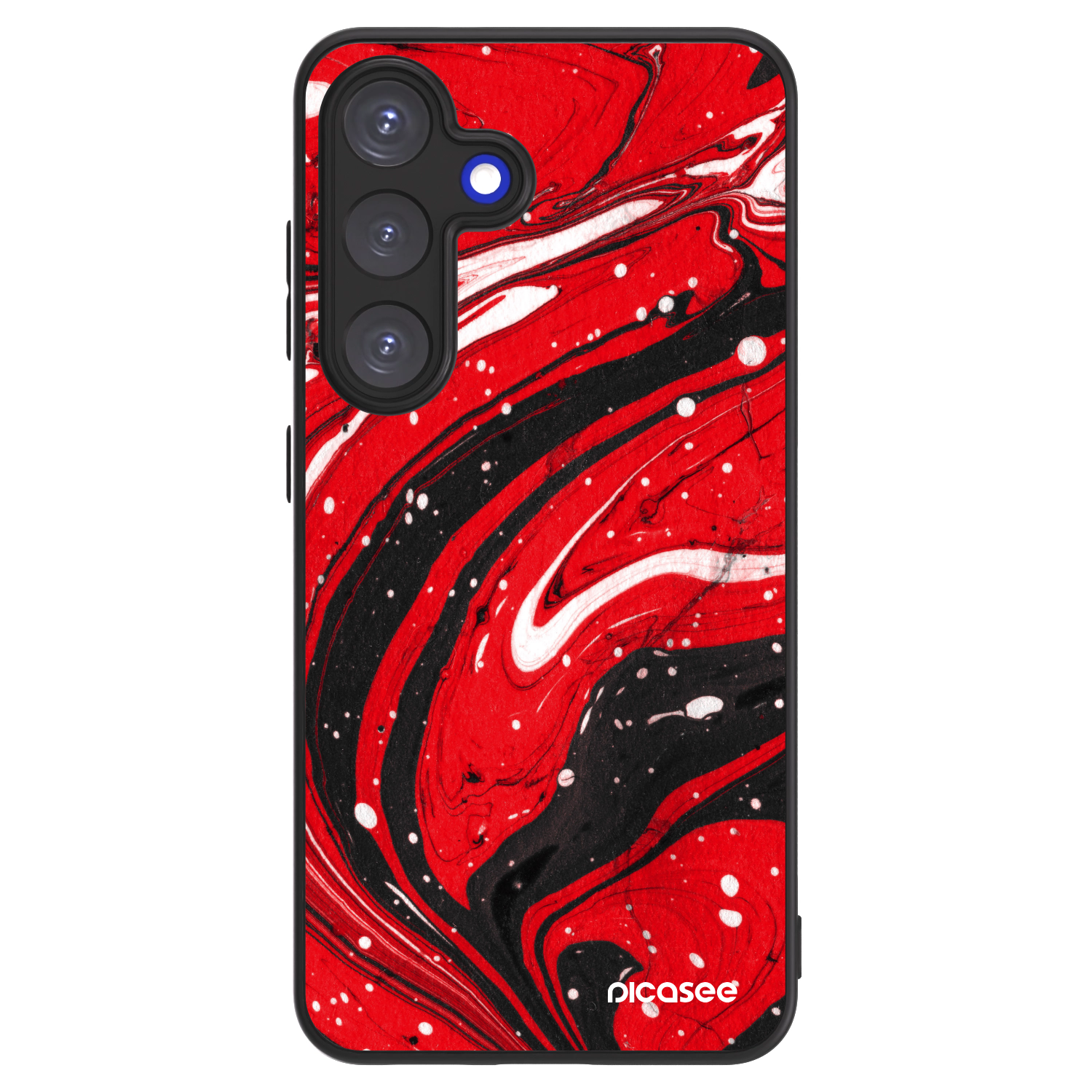 Picasee ULTIMATE CASE pro Samsung Galaxy S25 5G - Red black