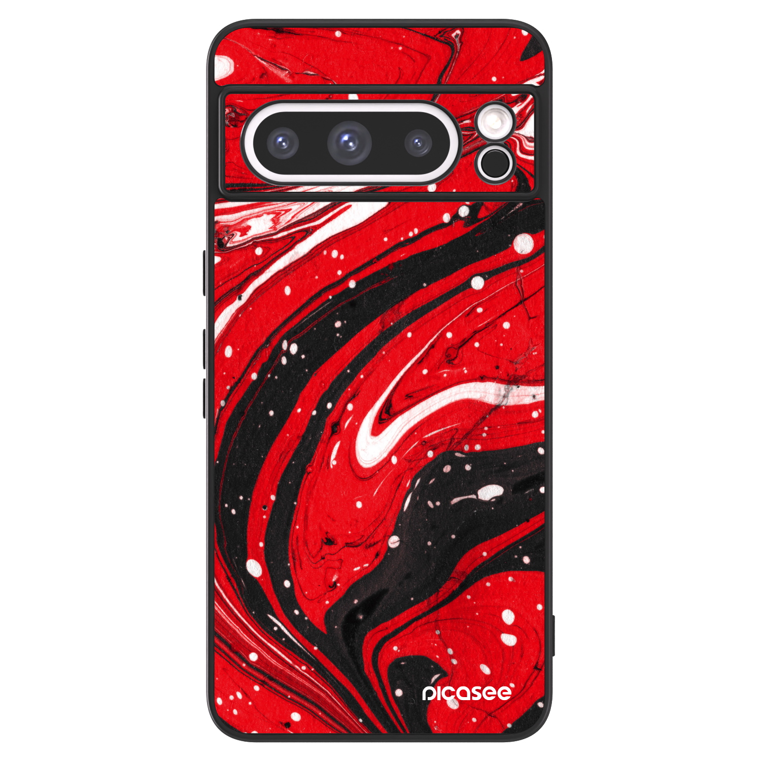 Picasee ULTIMATE CASE pro Google Pixel 8 Pro - Red black