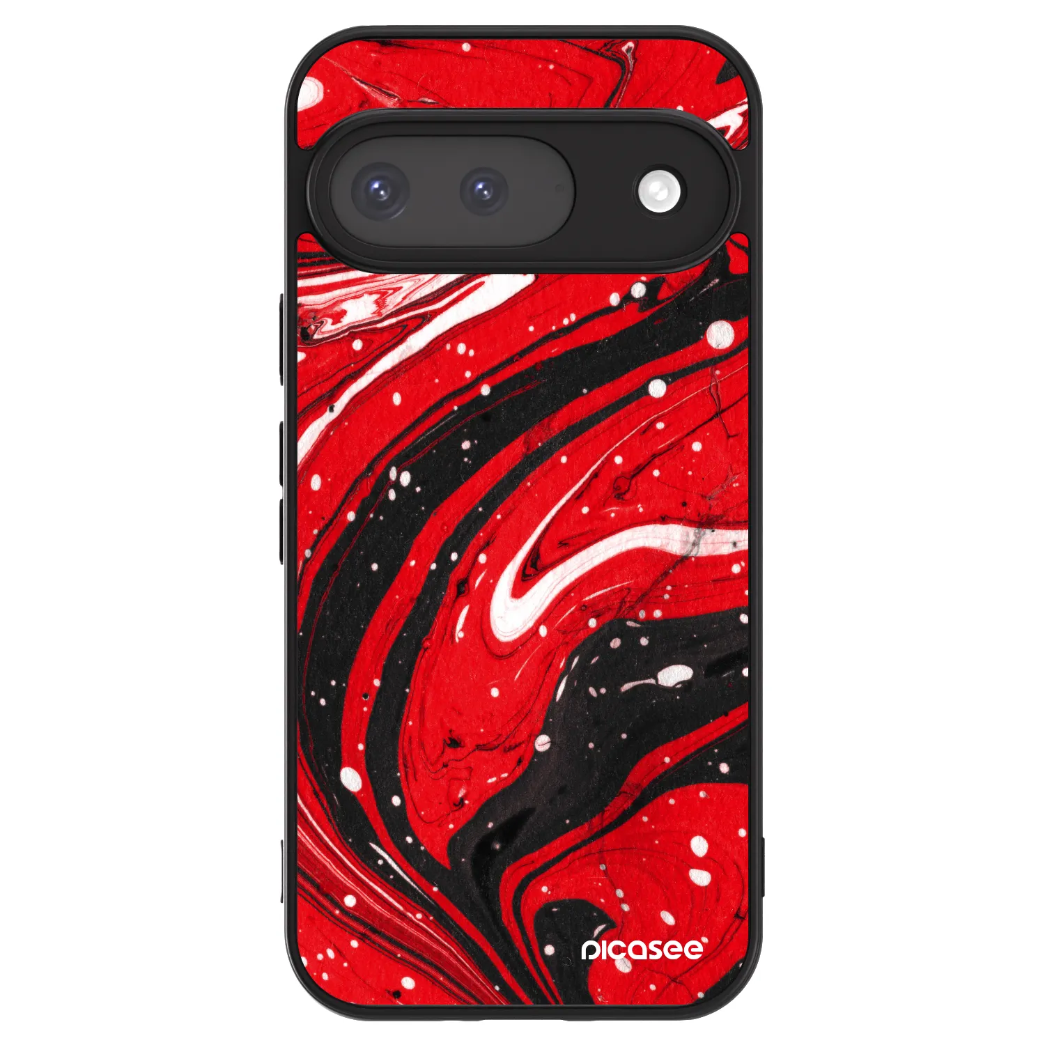 Picasee ULTIMATE CASE pro Google Pixel 9 - Red black