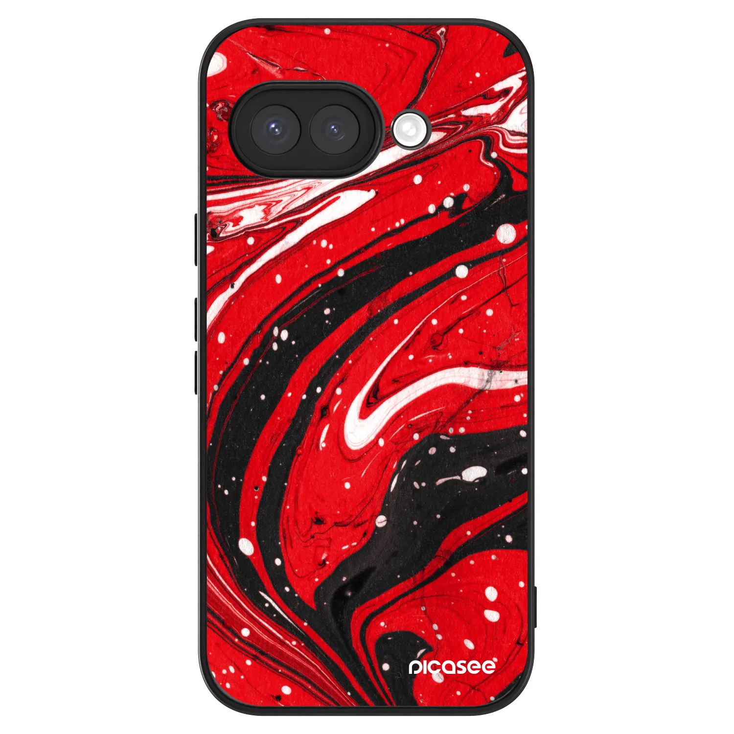 Picasee ULTIMATE CASE pro Google Pixel 9a - Red black