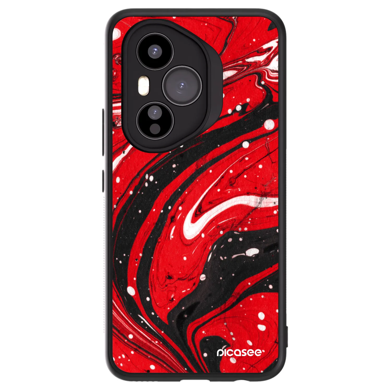 Picasee ULTIMATE CASE pro Honor 400 Pro 5G - Red black