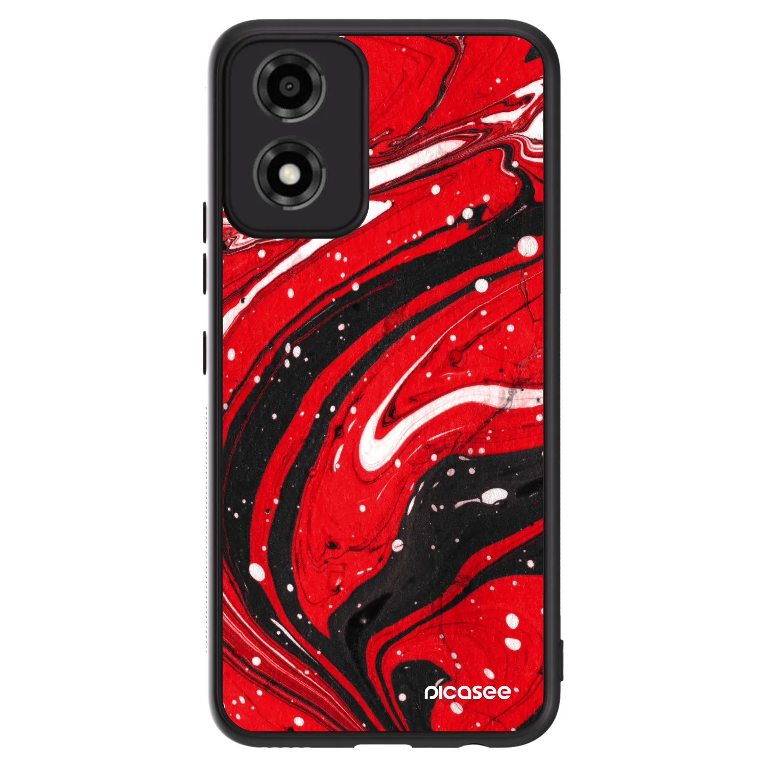 Picasee ULTIMATE CASE pro Motorola Moto E14 - Red black
