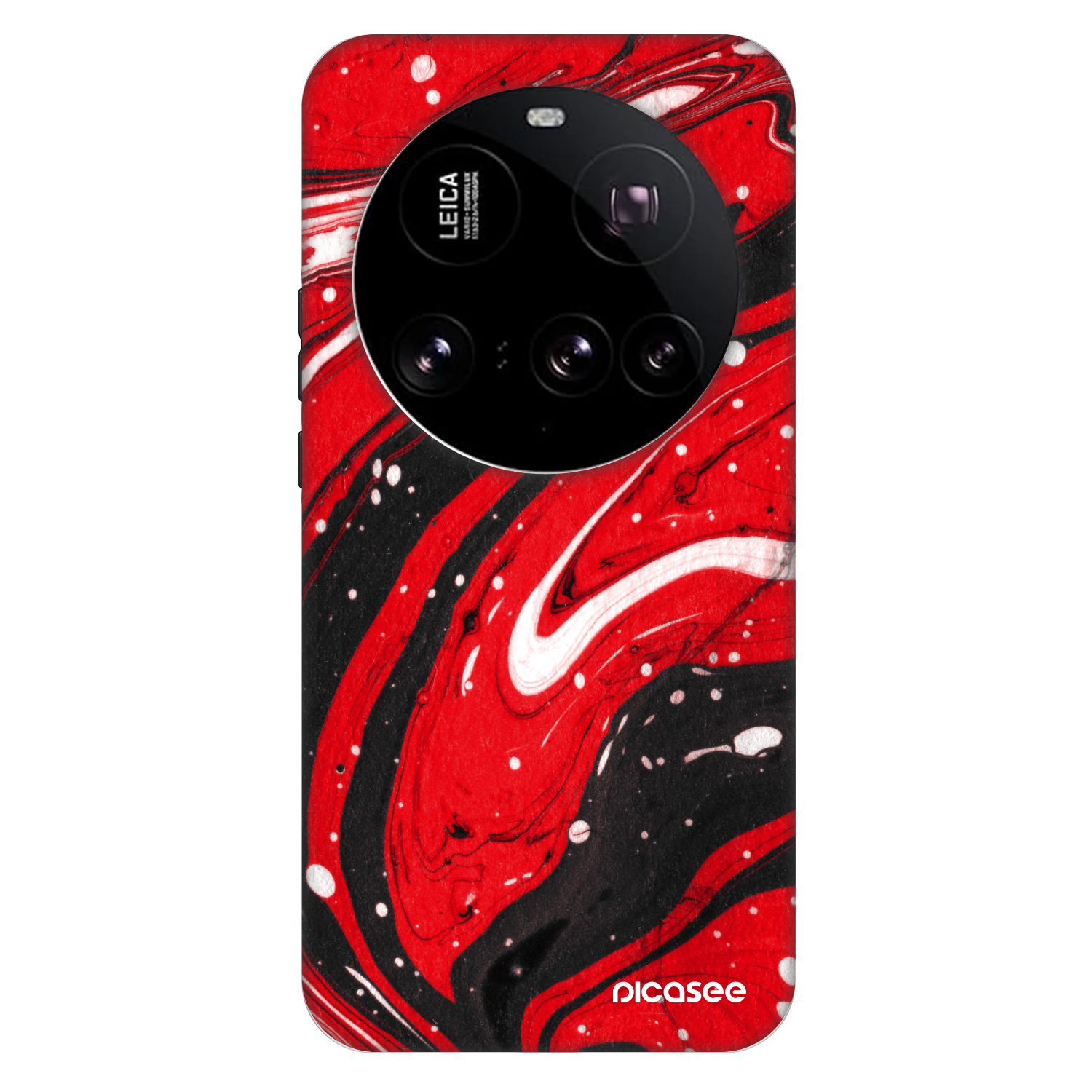 Picasee Fashion Case pre Xiaomi 15 Ultra - Red black