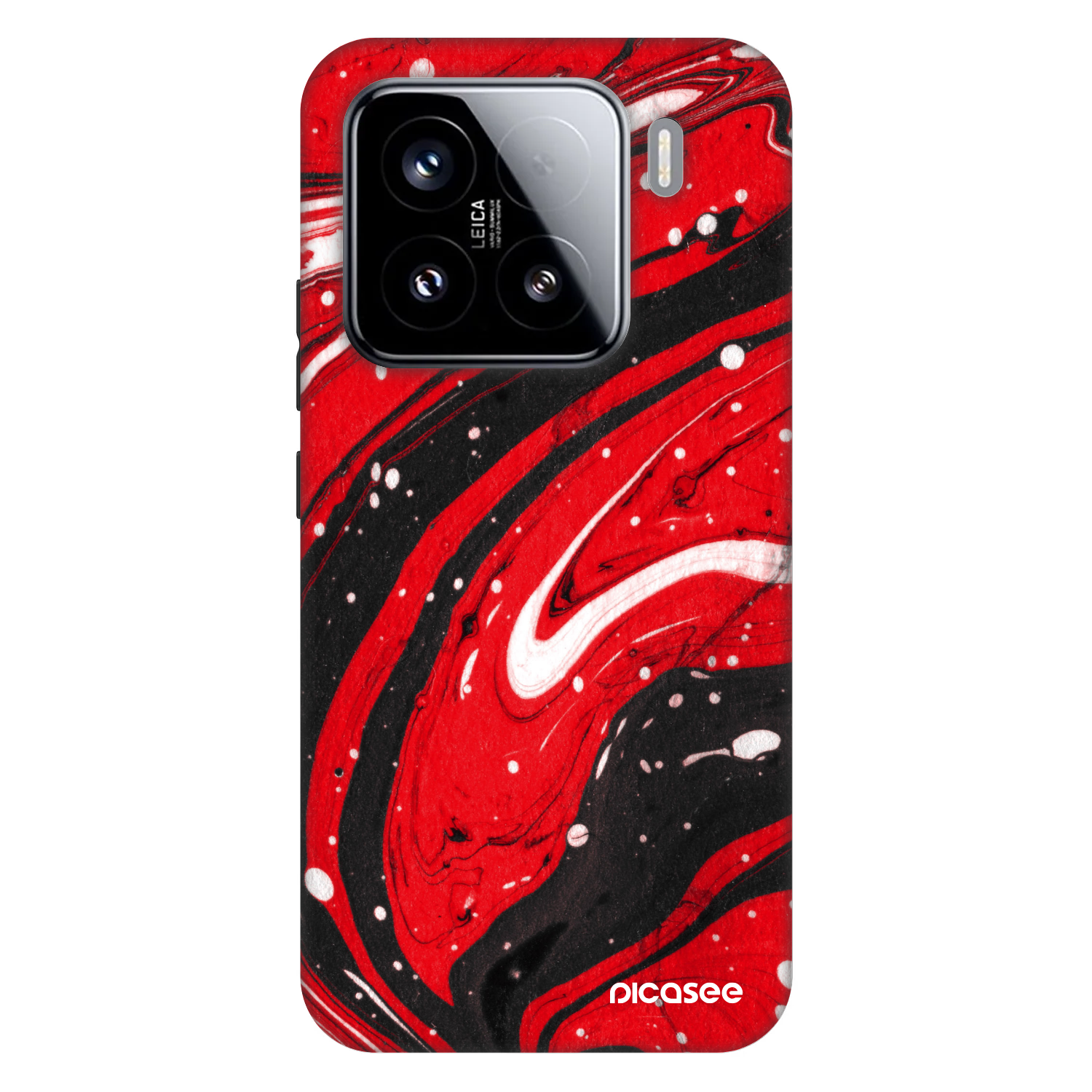 Fashion Case pre Xiaomi 15 - Red black