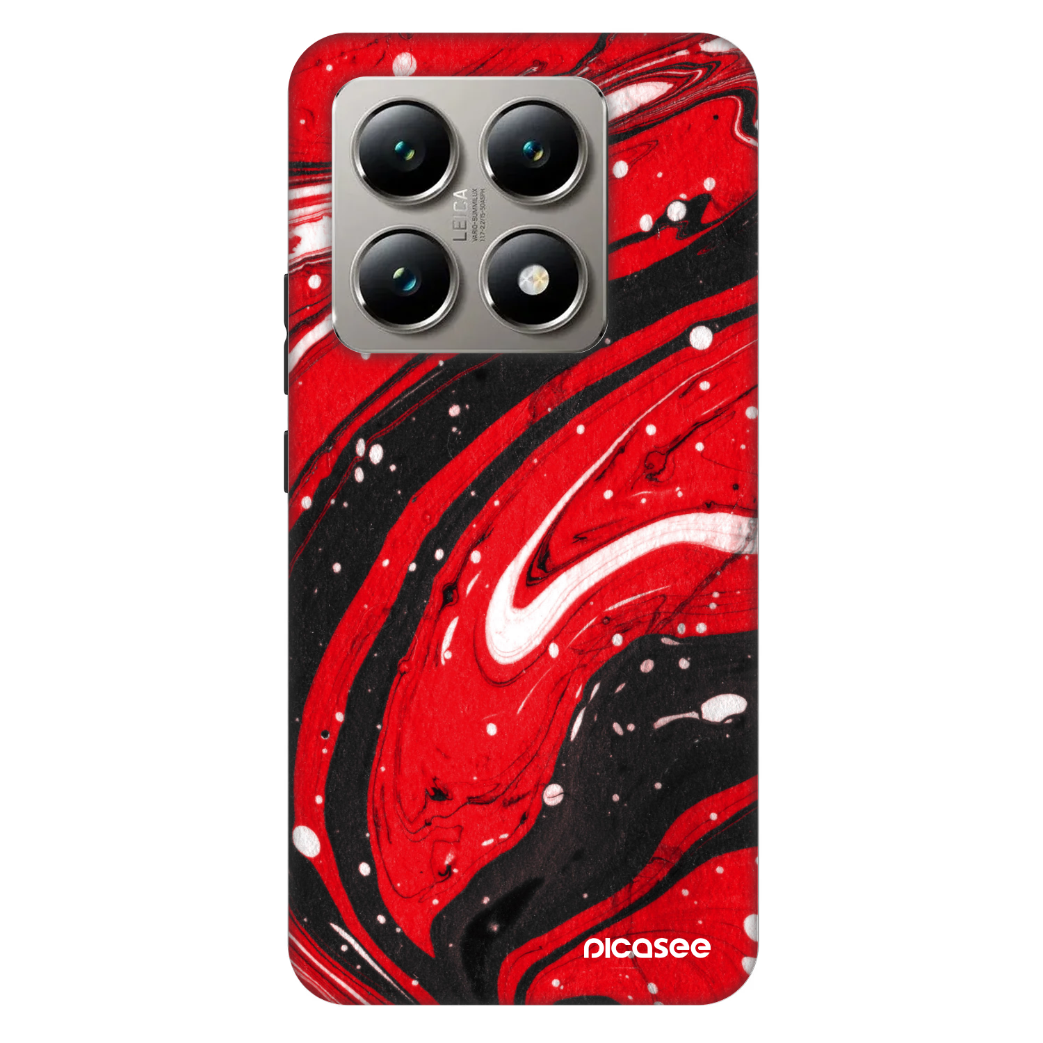 Picasee Fashion Case pre Xiaomi 14T Pro - Red black