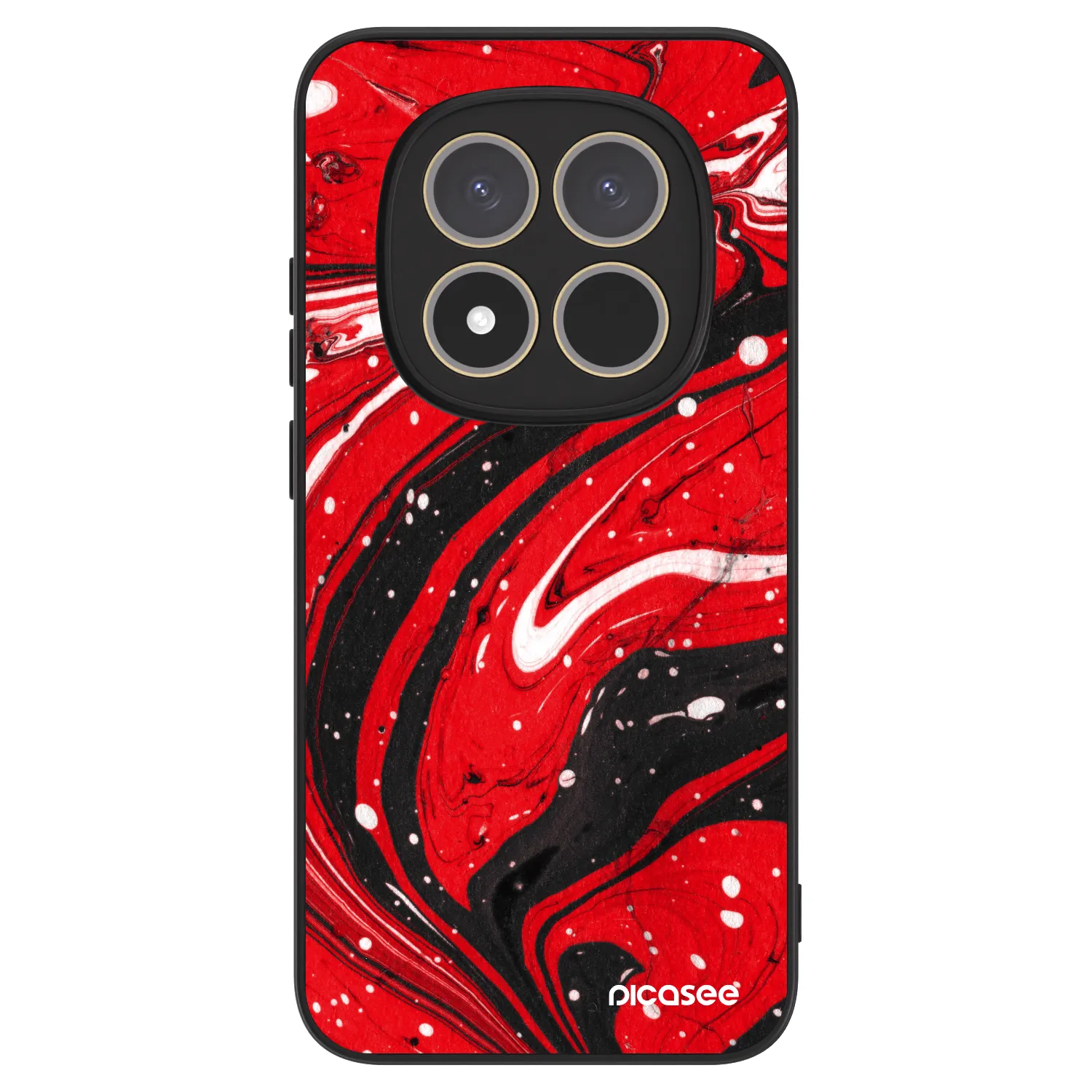 Picasee ULTIMATE CASE pro Xiaomi Redmi Note 15 Pro 5G - Red black