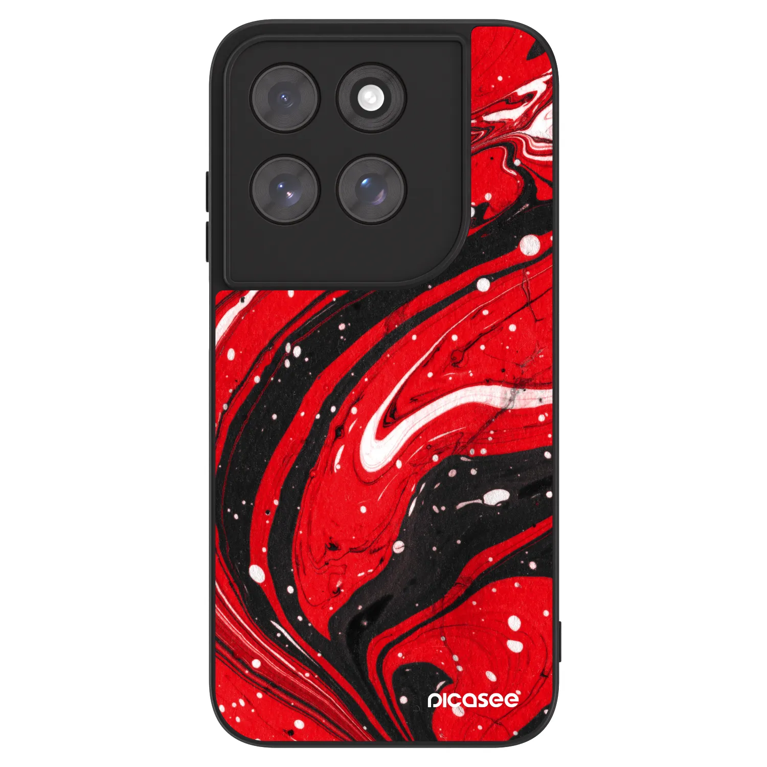 Picasee ULTIMATE CASE pro Motorola Moto G77 - Red black