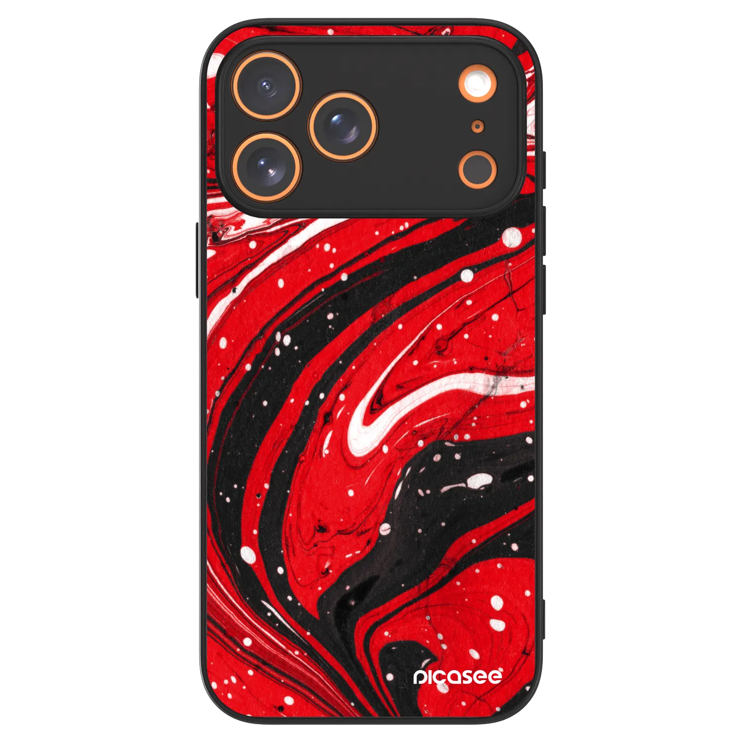 Picasee ULTIMATE CASE pro Apple iPhone 18 Pro Max - Red black