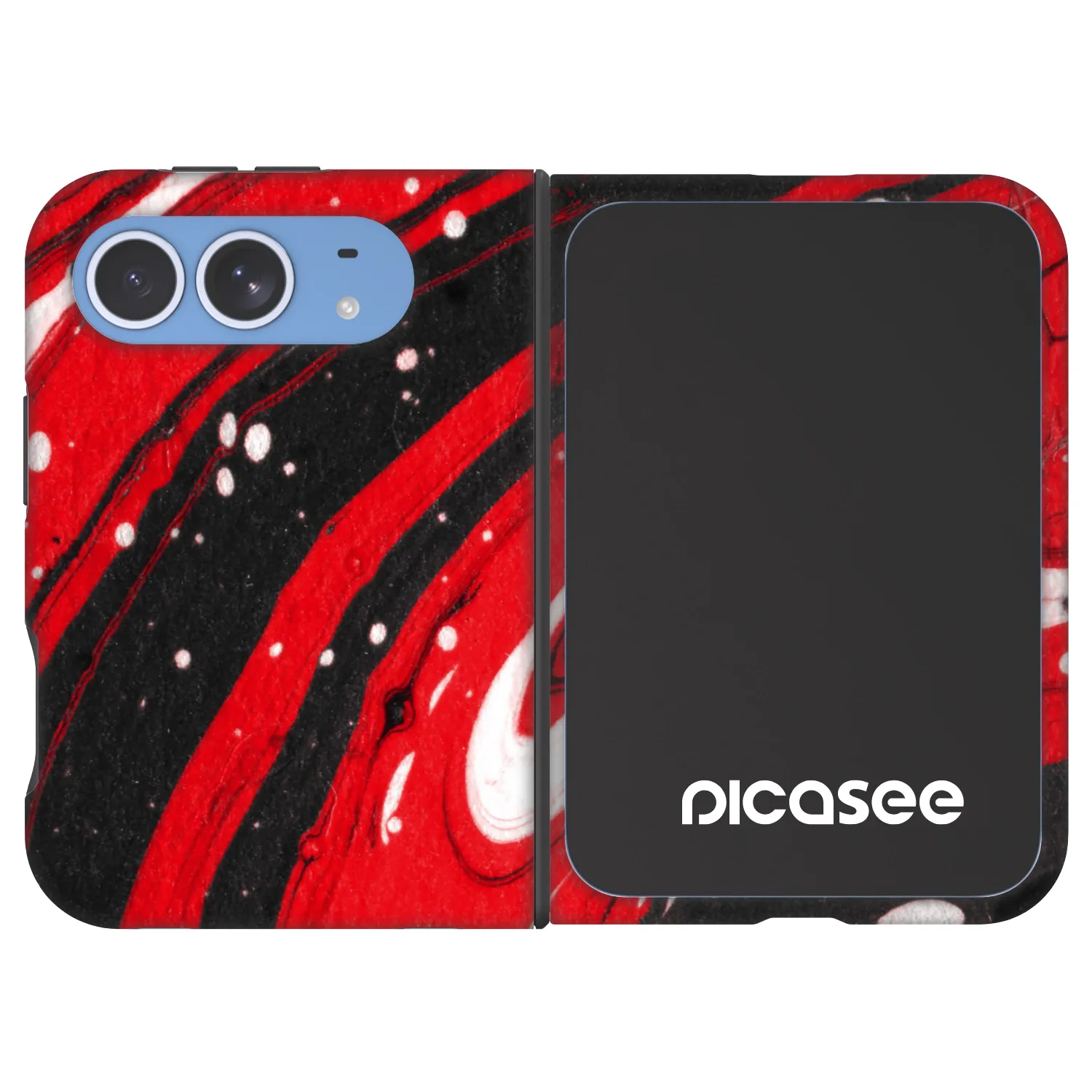 Picasee Fashion Case MagSafe pre Apple iPhone Ultra - Red black