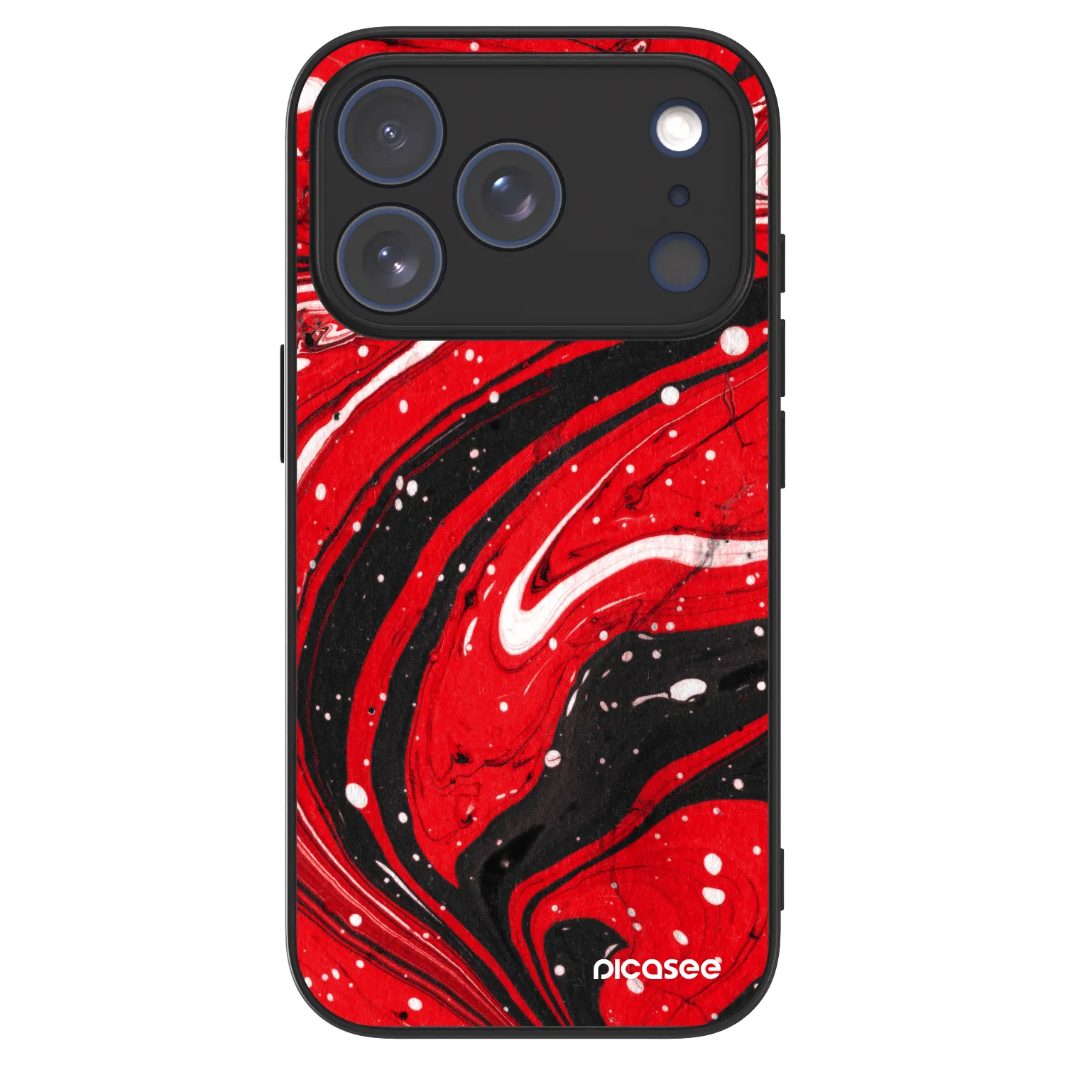 Picasee ULTIMATE CASE MagSafe pro Apple iPhone 18 Pro - Red black
