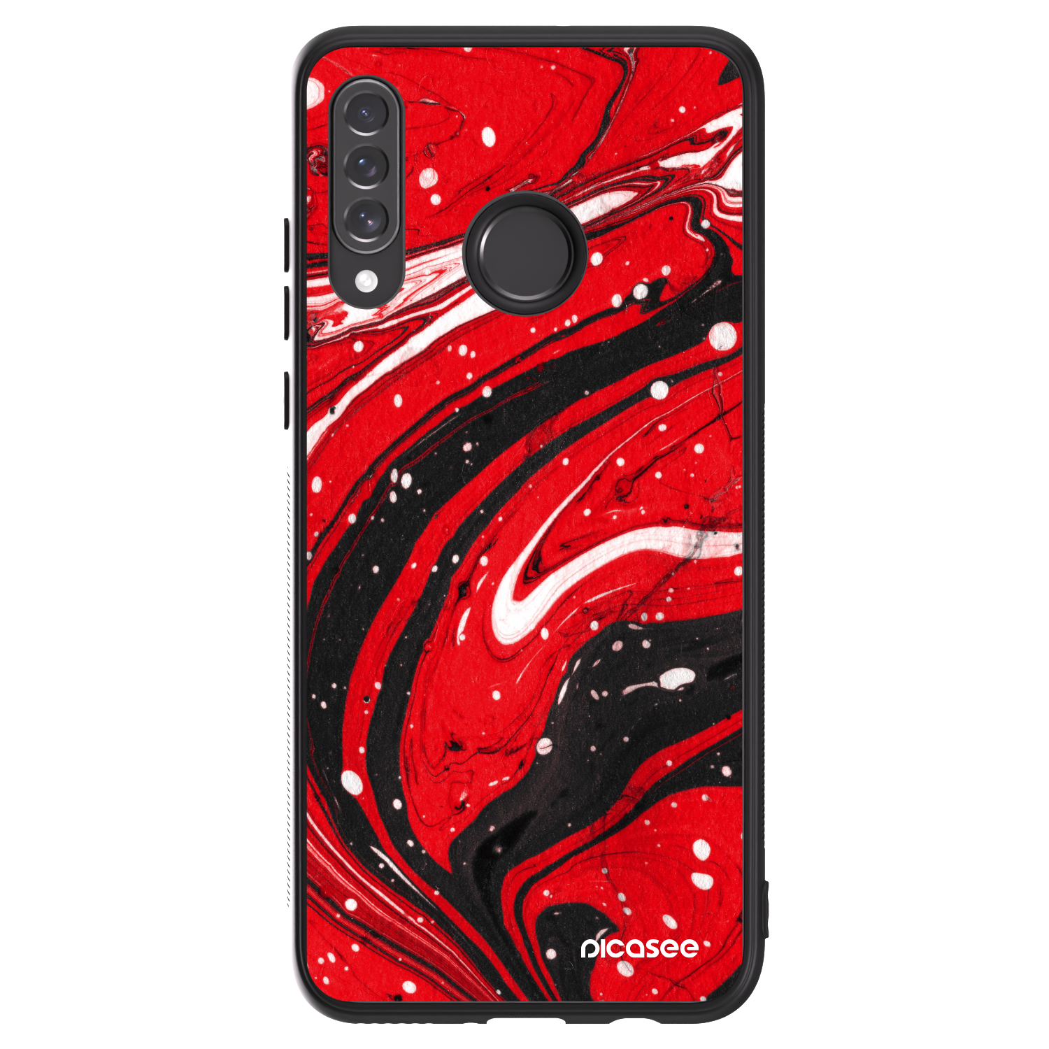 Picasee ULTIMATE CASE pro Huawei P30 Lite - Red black
