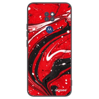 Obal pre Motorola Moto G9 Play - Red black