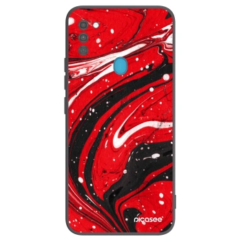 Obal pre Samsung Galaxy M11 - Red black