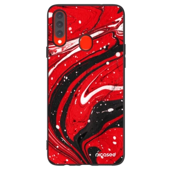 Obal pre Samsung Galaxy A20s - Red black