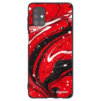 Obal pre Samsung Galaxy M51 M515F - Red black