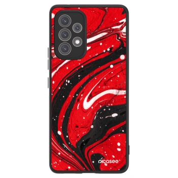 Picasee ULTIMATE CASE pro Samsung Galaxy A52 5G A525F - Red black