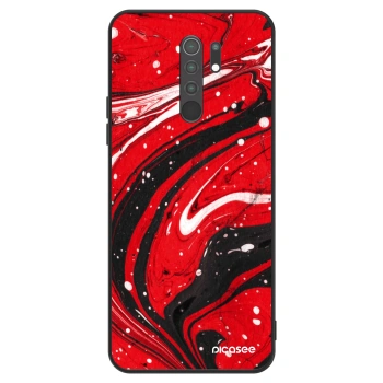 Obal pre Xiaomi Redmi 9 - Red black