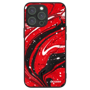 Picasee ULTIMATE CASE pro Apple iPhone 13 Pro - Red black