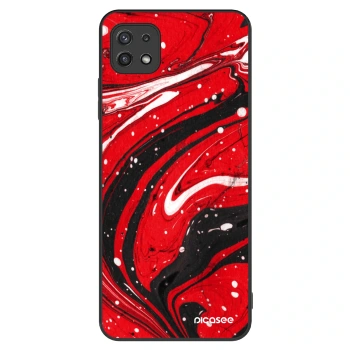 Obal pre Samsung Galaxy A22 A226B 5G - Red black