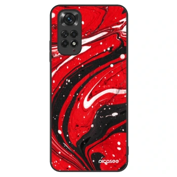 Obal pre Xiaomi Redmi Note 11S 4G - Red black
