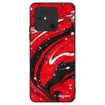 Obal pre Xiaomi Redmi 10C - Red black