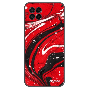 Obal pre Samsung Galaxy M53 5G - Red black