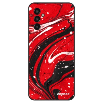 Obal pre Samsung Galaxy M13 M135F - Red black