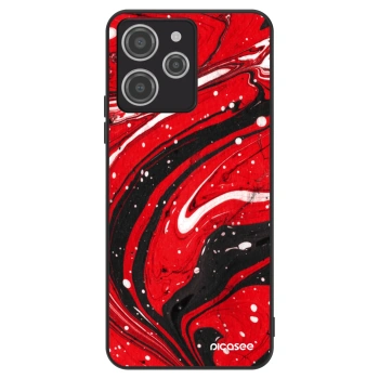 Obal pre Xiaomi Redmi 12 4G - Red black