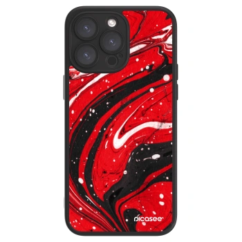 Picasee ULTIMATE CASE pro Apple iPhone 15 Pro Max - Red black