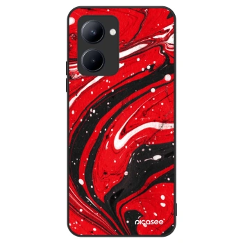 Obal pre Realme C33 (2023) - Red black