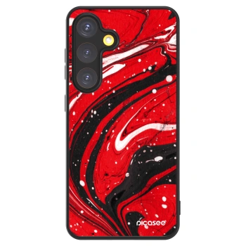 Picasee ULTIMATE CASE pro Samsung Galaxy S24 S921B 5G - Red black