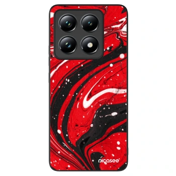 Picasee ULTIMATE CASE pro Xiaomi 14T Pro - Red black