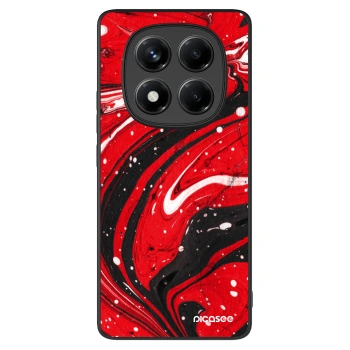 Picasee ULTIMATE CASE pro Xiaomi Redmi Note 14 Pro+ 5G - Red black