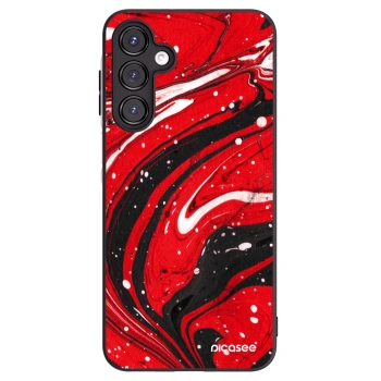 Picasee silikónový čierny obal pre Samsung Galaxy A16 5G - Red black