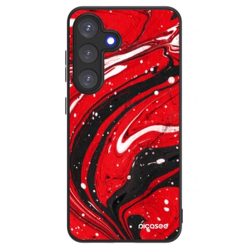 Picasee ULTIMATE CASE pro Samsung Galaxy S25 5G - Red black