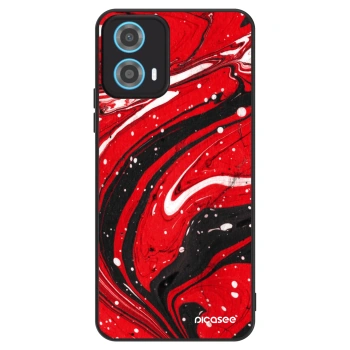 Obal pre Motorola Moto G34 5G - Red black