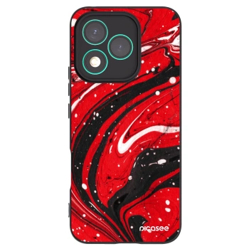 Picasee silikónový čierny obal pre Honor 400 Lite 5G - Red black