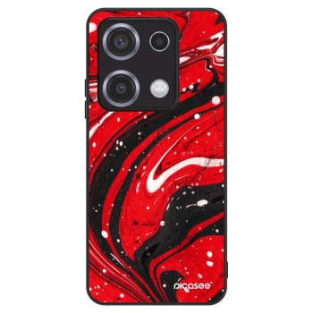 Obal pre Xiaomi Redmi Note 14S - Red black